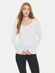 Tommy Hilfiger Bluzka UW0UW05228 Biały Relaxed Fit - Bluzki damskie - miniaturka - grafika 1