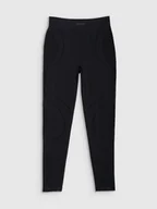 Legginsy - Damskie legginsy treningowe 4F 4FRSS25TFTIF390 - czarne - miniaturka - grafika 1