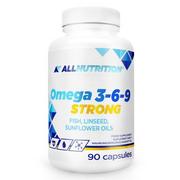 Witaminy i minerały dla sportowców - ALLNUTRITION Omega 3-6-9 Strong 90 kapsułek - miniaturka - grafika 1