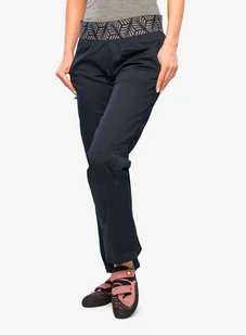 Spodnie wspinaczkowe damskie Ocun Pantera Organic Pants - anthracite dark navy - Sprzęt wspinaczkowy - miniaturka - grafika 1
