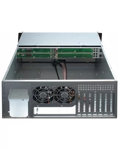 Inter-Tech Inter-Tech 4U 4408 server housing black 4U - Szafy rack - miniaturka - grafika 1