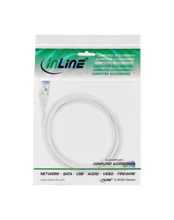 Inline Patch Cable, Cat.6A, S/Ftp, Tpe Flexible, biały, 40M 74840W 74840W - Kable miedziane - miniaturka - grafika 1
