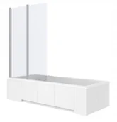 Parawany nawannowe - Parawan Nawannowy Wannowy Składany Agat-2 100 Rea - miniaturka - grafika 1