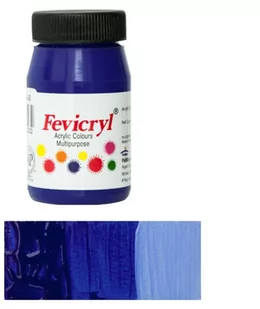 Farba Do Tkanin Pidilite 23 Ultramarine  Blue 50Ml Fevicryl - Zabawki kreatywne - miniaturka - grafika 1