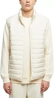 Garnitury - Urban Classics Męska kamizelka Light Bubble Vest, kamizelka dla mężczyzn, dostępna w wielu różnych kolorach, rozmiary S-5XL, Whitesand, 3XL - miniaturka - grafika 1