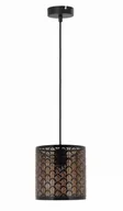 Lampy sufitowe - Tuluza - lampa wisząca 1 płomienna czarna. 340501-02 - miniaturka - grafika 1