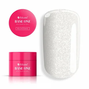 Gel Base One Shimmer Milkshake 50g Żel do Paznokci Samopoziomujący Budujący - Żele do paznokci - miniaturka - grafika 1