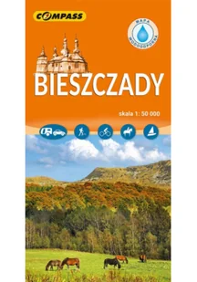 Mapa turystyczna - Bieszczady 1:50 000 laminowana - Atlasy i mapy - miniaturka - grafika 1