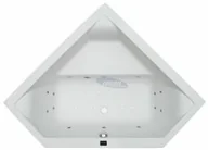 Wanny z hydromasażem - Wanna z hydromasażem narożna symetryczna SC02-WS 140x140 cm - miniaturka - grafika 1