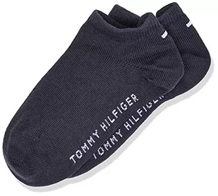 Tommy Hilfiger Dziewczęce stopki TH Children Sneaker 2 pary, 301390, roz. 26, niebieskie (563 midnight blue), niebieski (midnight blue), 23-26 - Skarpetki damskie - miniaturka - grafika 1