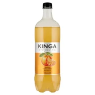 Woda - Kinga Sparclino Napój gazowany o smaku pomarańczowym 1 l - miniaturka - grafika 1