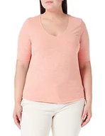 Koszulki i topy damskie - s.Oliver T-shirt damski, Pomarańczowy 27w9, 36 - miniaturka - grafika 1