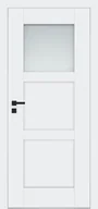 Drzwi wewnętrzne - Dre Drzwi Wewnętrzne Z Szybą Estra 2 Okleina Biała Mat - miniaturka - grafika 1
