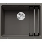 Zlewozmywaki - BLANCO 527258 Komora podwieszana ETAGON 500-U Silgranit wulkaniczny szary, InFino - miniaturka - grafika 1