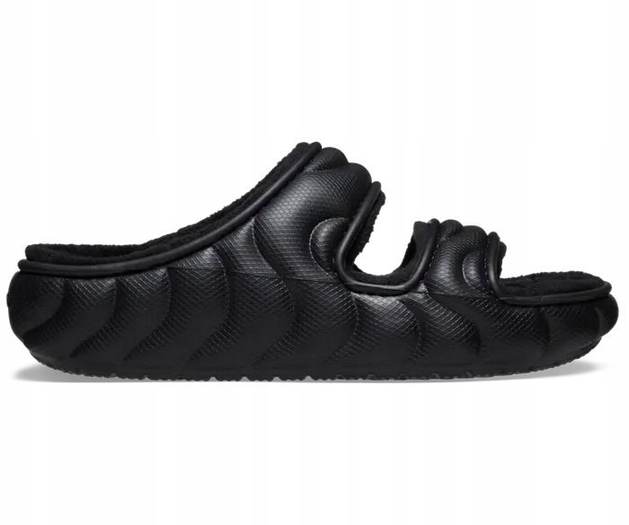 Męskie Ocieplane Klapki Crocs Classic Cozzy Overpuff 210074 Sandal 46-47