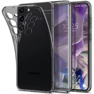 Etui i futerały do telefonów - Spigen Etui Liquid Crystal do Samsung Galaxy S23 Przezroczysto-szary - miniaturka - grafika 1