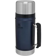 Termosy - Stanley Termos obiadowy stalowy LEGENDARY CLASSIC granatowy 0.94L - miniaturka - grafika 1