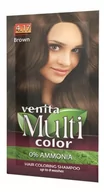 Farby do włosów i szampony koloryzujące - Venita Multi Color 4,17 Brown Szampon kolor. - miniaturka - grafika 1