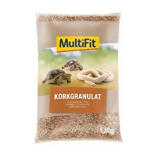 MultiFit Granulat korkowy MF 1,3 kg - Podłoże do terrarium - miniaturka - grafika 1