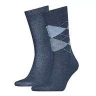 Skarpetki męskie - Tommy Hilfiger Skarpety męskie (2 sztuki), Jeans, 39-42 EU - miniaturka - grafika 1