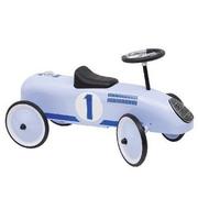 Jeździki dla dzieci - Goki jeździk Formuła 1 błękitny 14166 - miniaturka - grafika 1
