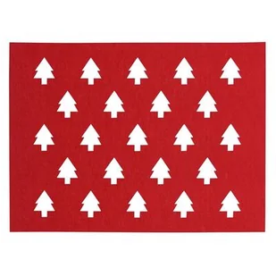 Podkładka filcowa FERIO 40 x 30 cm czerwony - Obrusy i serwetki - miniaturka - grafika 1