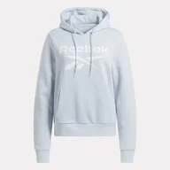 Bluzy damskie - Damska Bluza REEBOK RI BL FLEECE HOODIE IQ4434 – Niebieski - miniaturka - grafika 1