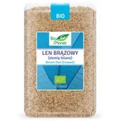 Orzechy i nasiona - Bio Planet LEN BRĄZOWY (SIEMIĘ LNIANE) BIO 2 kg - BP-5903900368179 - miniaturka - grafika 1