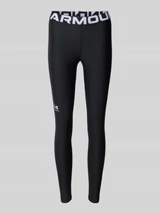 Legginsy dopasowane z nadrukiem z logo - Legginsy - miniaturka - grafika 1