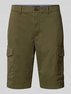 Szorty cargo o kroju relaxed fit z mieszanki bawełny i elastanu - Spodenki męskie - miniaturka - grafika 1