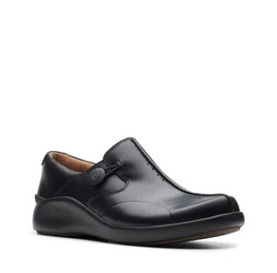 Un Loop 2 Walk E [black leather] - rozmiar 40 - Półbuty damskie - miniaturka - grafika 1