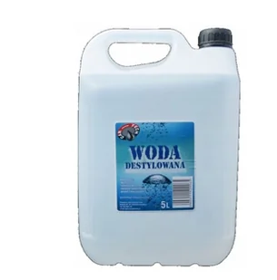Woda Demineralizowana Destylowana 5L Do Żelazka - Chemia warsztatowa - miniaturka - grafika 1