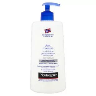 Neutrogena Deep Moisture Sensitive Głęboko nawilżająca Emulsja do ciała 400ml - Balsamy i kremy do ciała - miniaturka - grafika 1