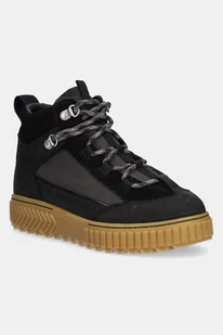 Sorel botki ONA AVE PEAK BOOT WP damskie kolor czarny na płaskim obcasie lekko ocieplone 2138441010 - Botki damskie - miniaturka - grafika 1