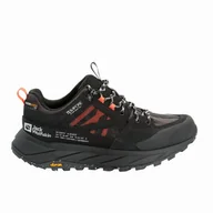 Buty trekkingowe damskie - Buty damskie hikingowe Jack Wolfskin TERRAQUEST TEXAPORE LOW W phantom - 35,5 - miniaturka - grafika 1