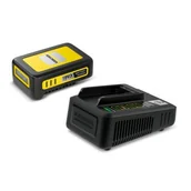 Akcesoria do myjek - Karcher Zestaw szybka ładowarka + bateria 18 V 2.5 Ah - miniaturka - grafika 1