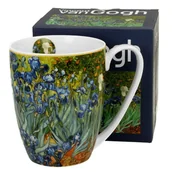 Kubki - Porcelanowy kubek 350 ml Van Gogh Irises - miniaturka - grafika 1