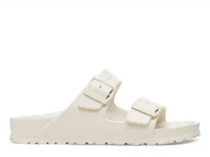Klapki i japonki damskie - Klapki damskie Birkenstock 1027384 ARIZONA EVA NARROW Białe - miniaturka - grafika 1