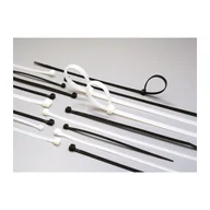 Inne mocowania - Opaska zaciskowa 3,6 x 370 biała 25 szt. ELEKTRO - miniaturka - grafika 1