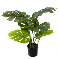 Sztuczne kwiaty - Monstera w donicy 60 cm - miniaturka - grafika 1