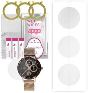 3x folia ochronna hydrożelowa do Garett Viva - apgo Smartwatch Hydrogel Protection Ochrona na ekran smartwatcha - Akcesoria do smartwatchy - miniaturka - grafika 1