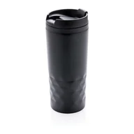 Kubki termiczne - Kubek termiczny ze stali nierdzewnej, czarny, 300ml - miniaturka - grafika 1