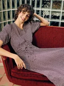 Sukienki - Sukienka w geometryczny wzór - miniaturka - grafika 1