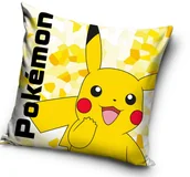 Pościel dla dzieci - Poszewka Velvet 40x40 Pokemon z Pikachu - miniaturka - grafika 1