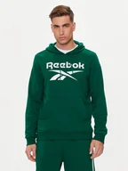 Bluzy męskie - Reebok Bluza Identhlty Big Logo 100076427 Zielony Regular Fit - miniaturka - grafika 1