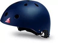 Kaski rowerowe - Rollerblade Kask RB JR Helmet Midnight Blue Orange 2020 48-54 cm 14122 14122-B - miniaturka - grafika 1