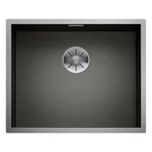 Zlewozmywaki - Blanco ZEROX 500-U Stal Dark Steel InFino 526243 526243 - miniaturka - grafika 1