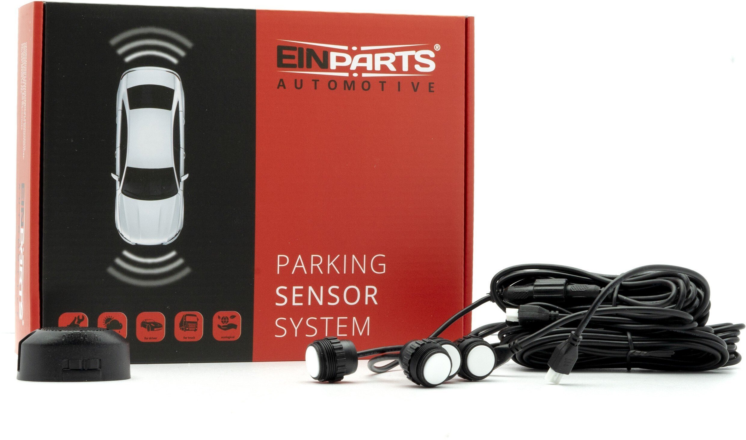 Germes Lab EINPARTS CZUJNIKI PARKOWANIA EPP BUZZER 8S 16,5 DO AUT Z PROSTĄ INSTALACJĄ