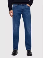 Spodnie męskie - BOSS Jeansy Slim Fit Maine3 50443957 Granatowy Regular Fit - miniaturka - grafika 1