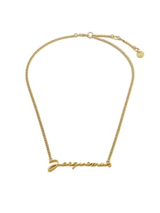 JACQUEMUS Naszyjnik 223JW333-5845 Złoty - Naszyjniki - miniaturka - grafika 1